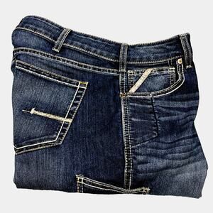 Ariat- Rebar Durastr Riveter -Mid Rise -Straight- 32L -Women Jeans-Built To Last